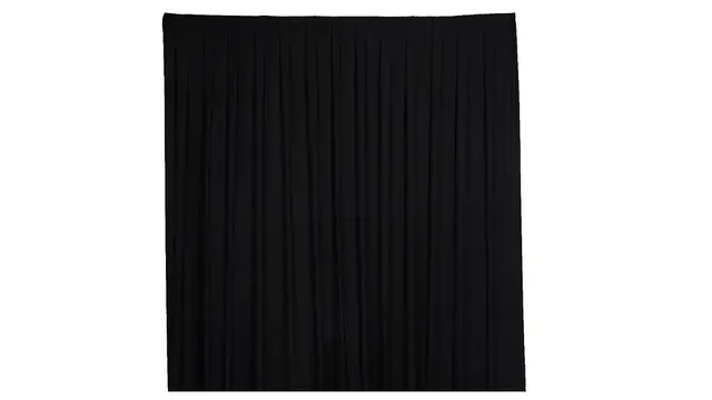 Thearent | Pipe & drape Fabric Black (B3 x H4 m)