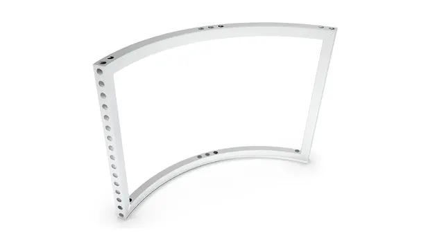 beMatrix b62 | curved frame | 90 degree, R0992 x 1984 mm