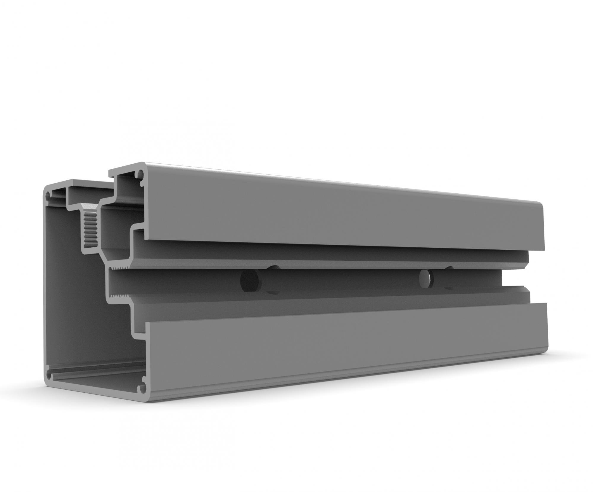 beMatrix Square62 | 2976 mm | 2 Thread Slots | D2X - Image 1