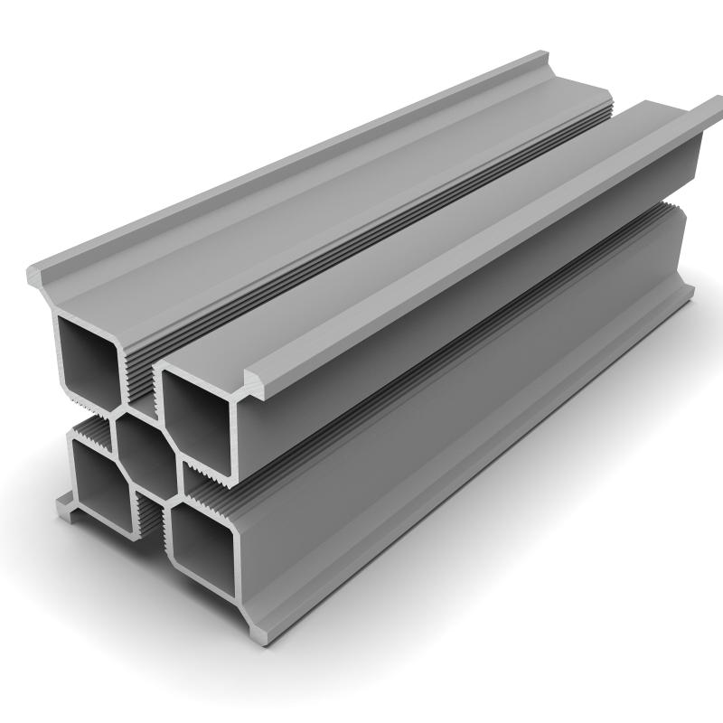 beMatrix Panel Square 62 | 1984 | 4 Thread Slots | Grey | Velcro - Image 1