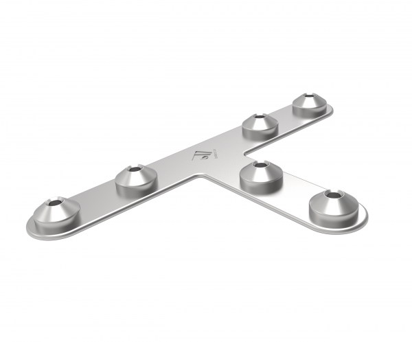 beMatrix Steele-Frame Connector | D30 | T, 6 Pin