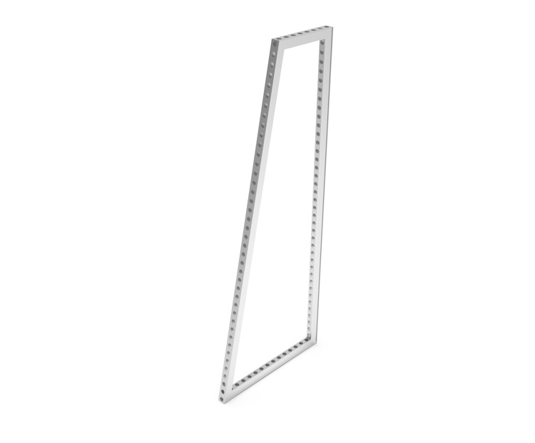 beMatrix b62 | trapezium frame | 0992 mm x 0496 mm x 2480