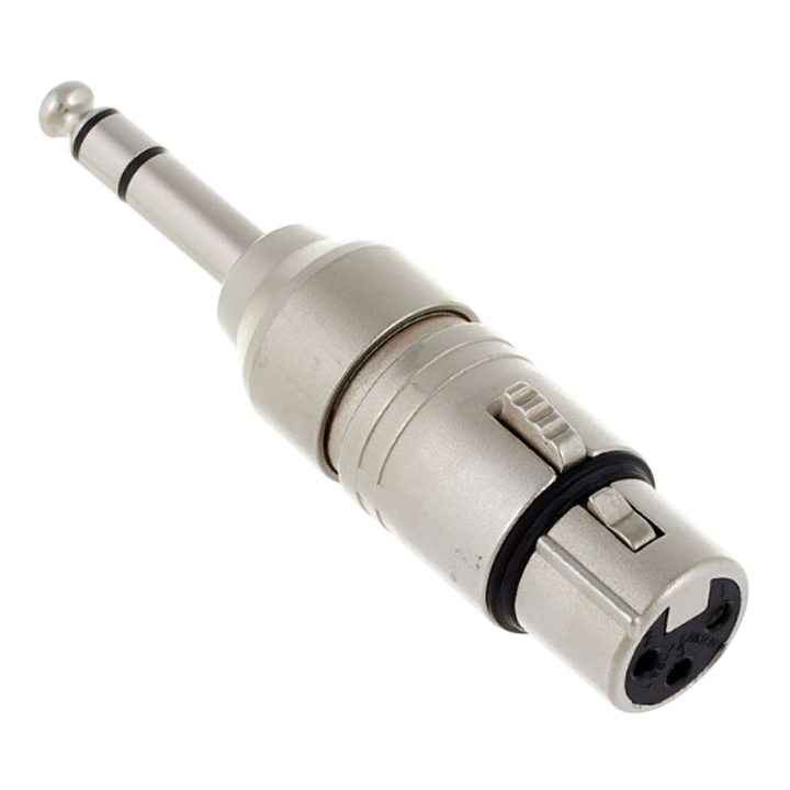 Adapter | XLR (female) to 6,3mm jack (TRS)