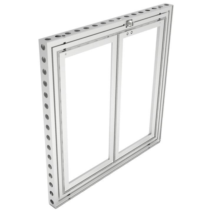 beMatrix | b62 | Double Locking Storage Door with Code Lock | 0992 x 0992mm