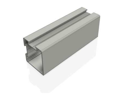 beMatrix Square62 | 2976 mm | 2 Sides slots - Image 2