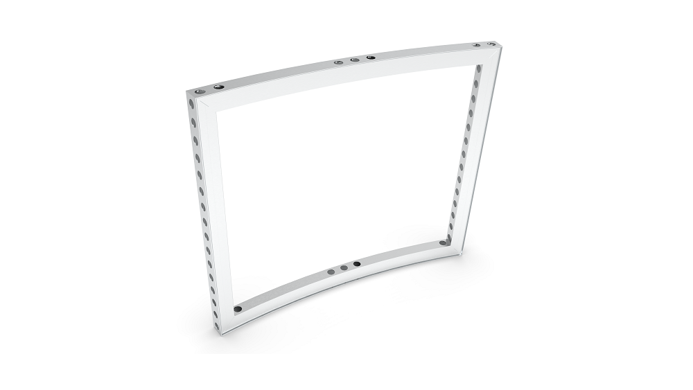 beMatrix b62 | curved frame | 22,5 degree, R2976 x 0992 mm
