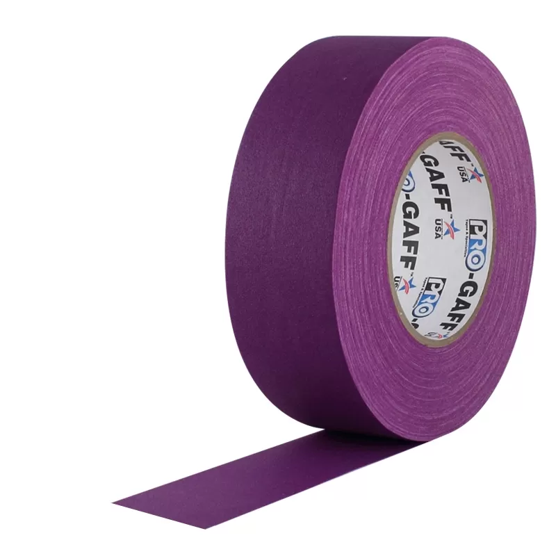 Pro Matt Gaffer Tape | Purple 24mm 25m