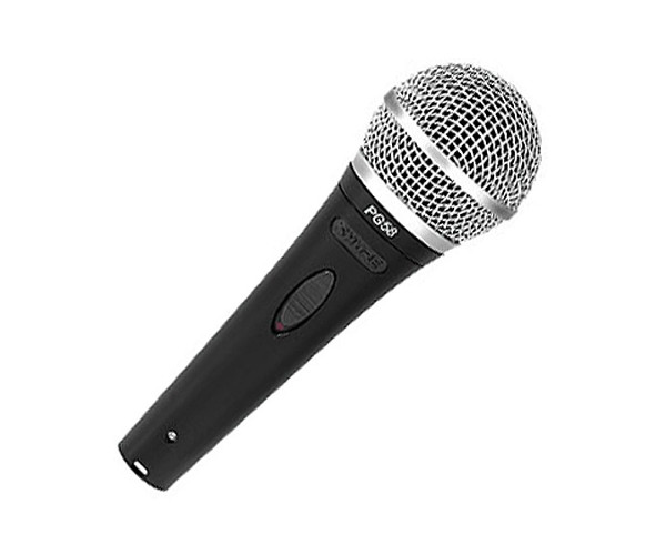 Shure PG58 | dynamic microphone with on/off switch