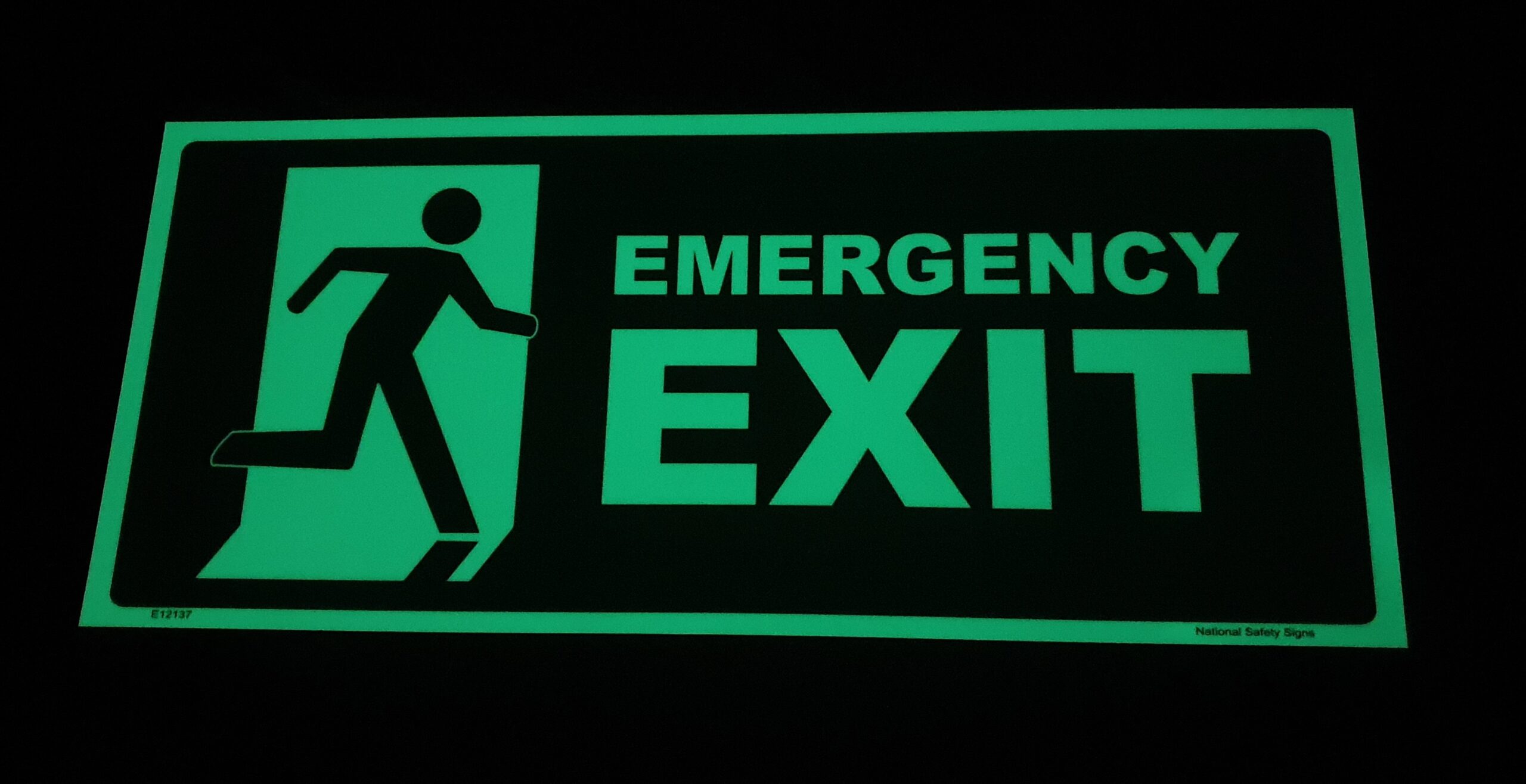 Luminescent | Emergency Exit Sign