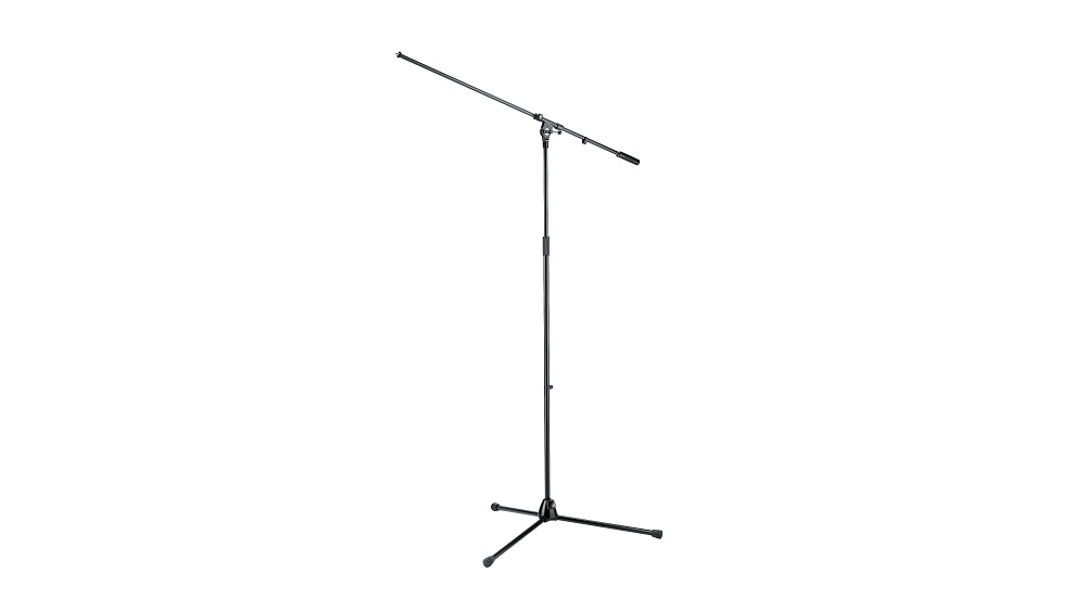 K&M 21021 Microphone Stand | long, black