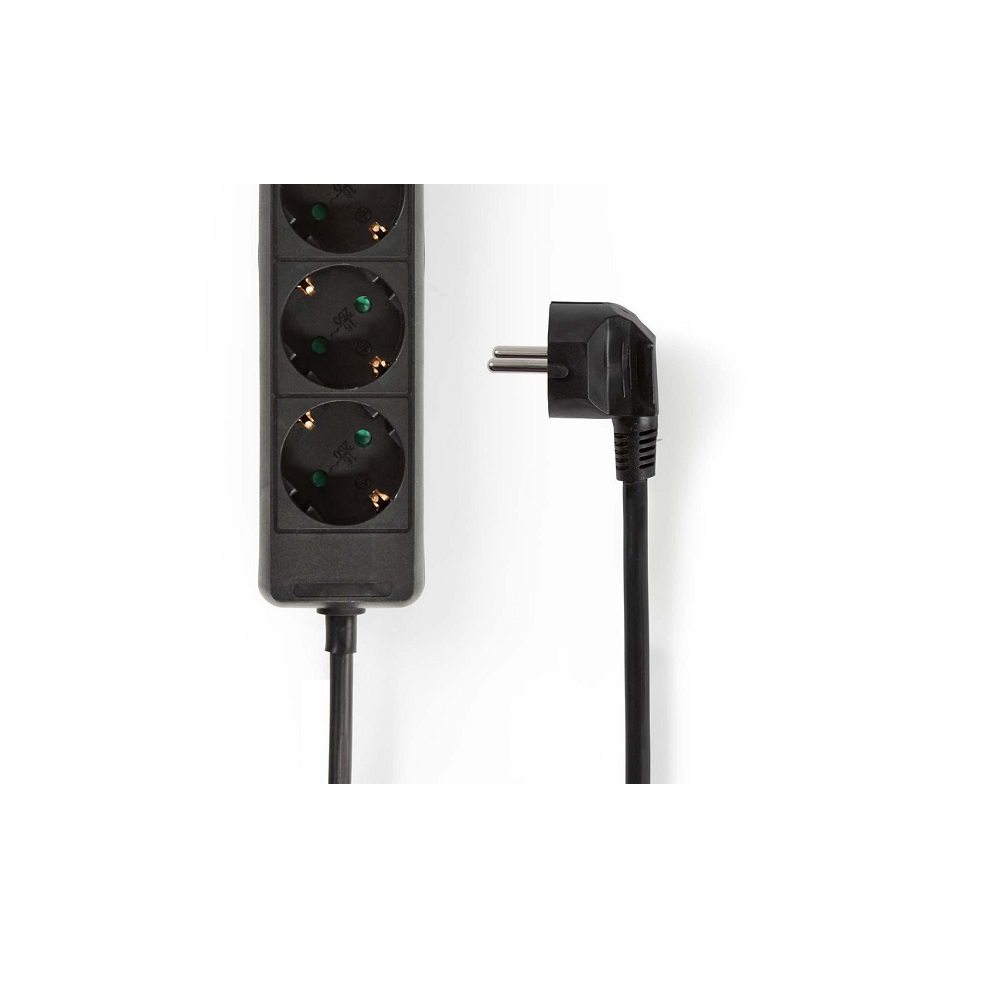 Kabel, 230 V, med brytare på mitten