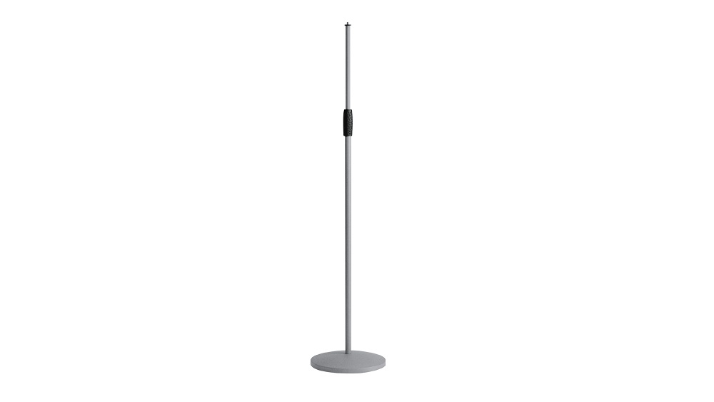 K&M Microphone Stand | straight, grey