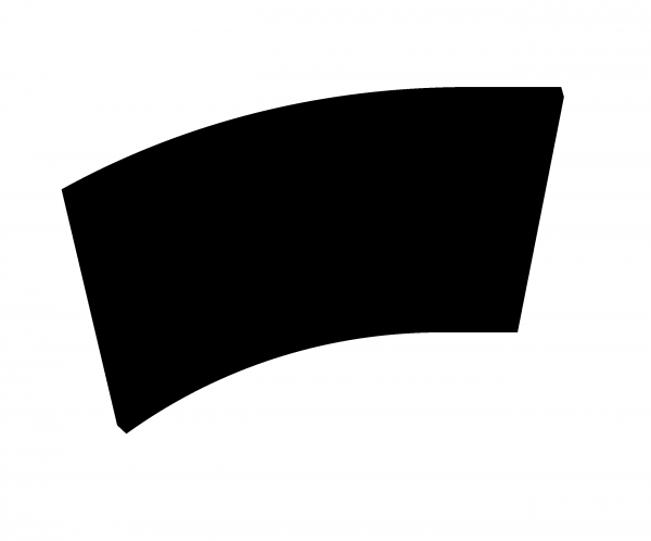 beMatrix LEDskin curve INNER | R=0430 x 496 mm, 2.5 mm pitch | case of 4 | BATCH 25