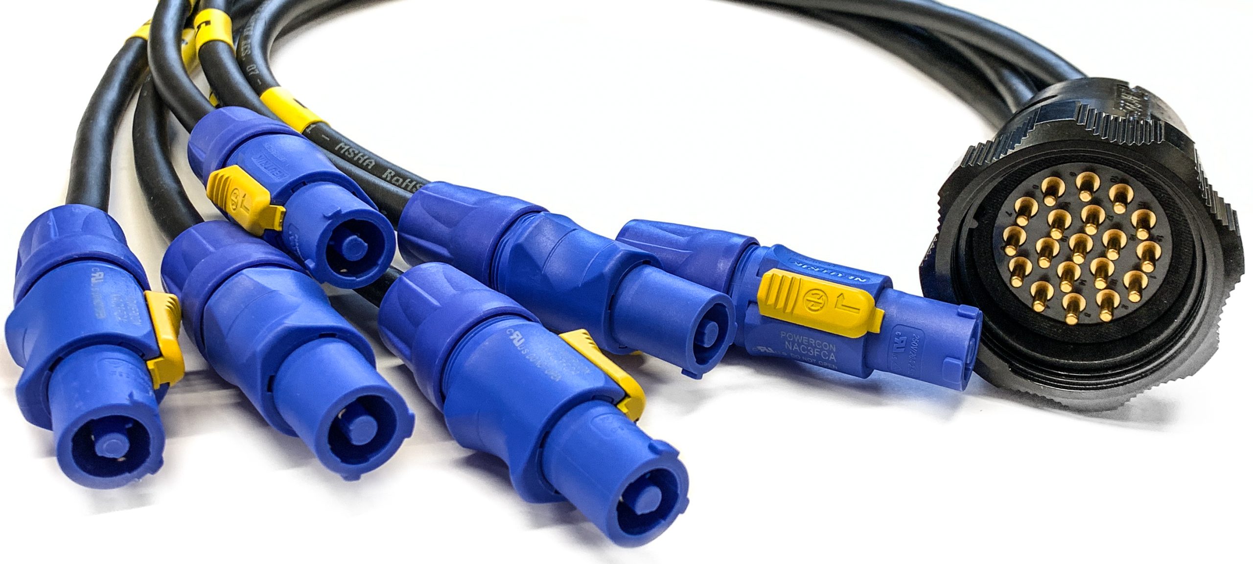 Socapex | Socapex M - 6 x Stepped Powercon | LED