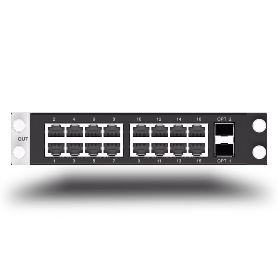 NovaStar | H_16xRJ45+2xFiber sending card
