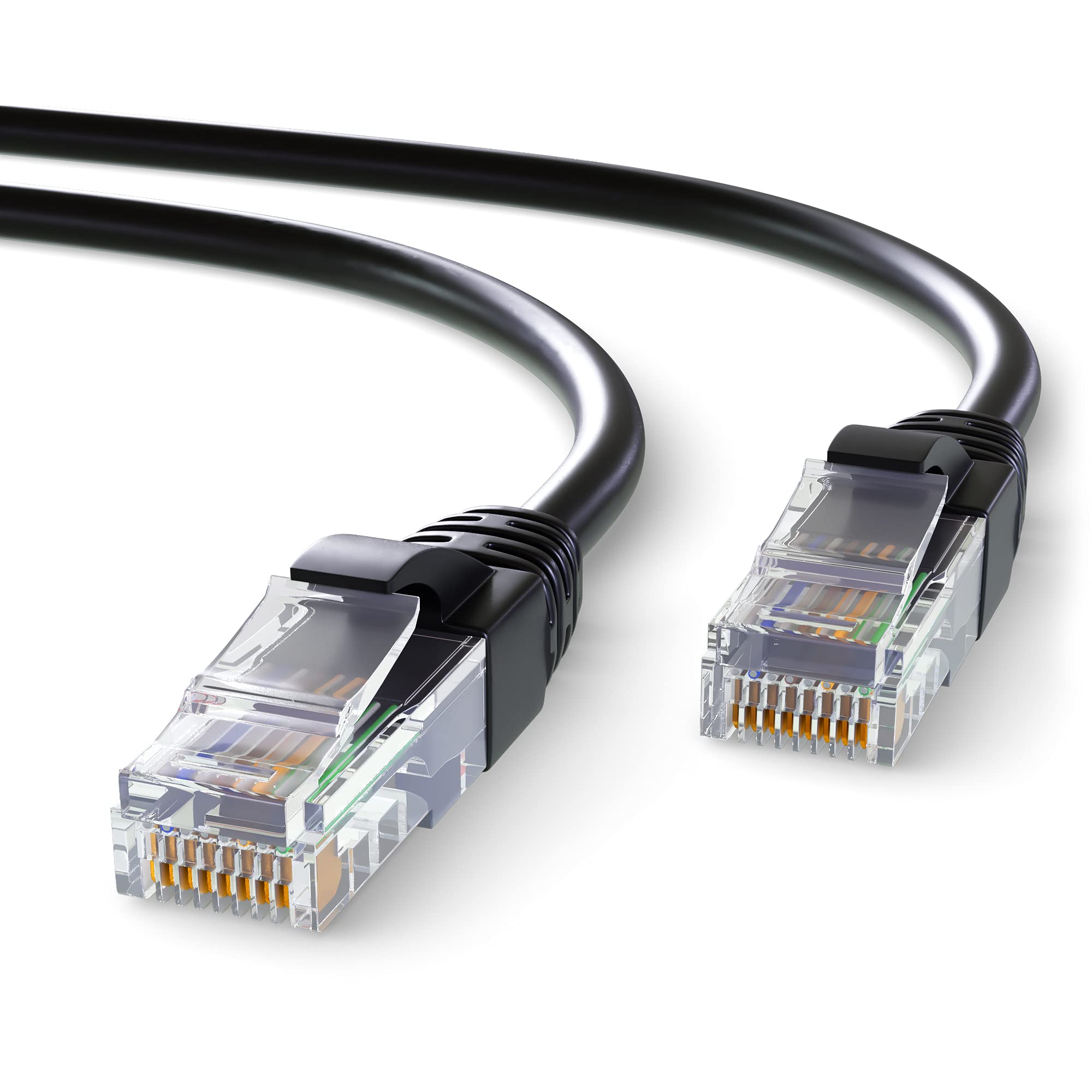 Cat6 Cable | 20 m, black