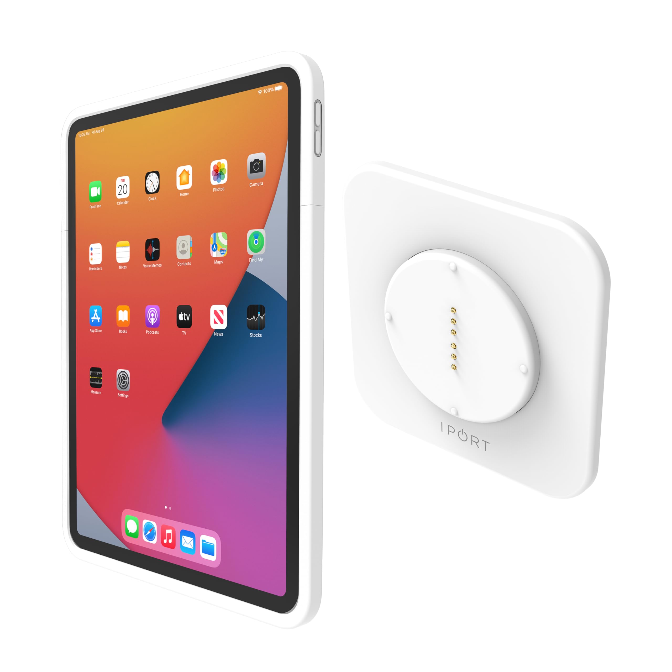 iPort | Connect Pro Wallstation | White