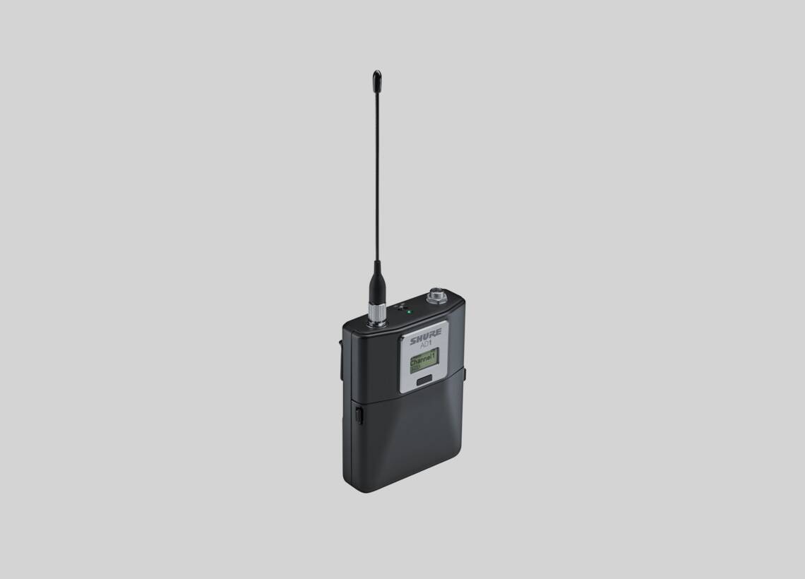 Shure AD1 I Wireless Bodypack Transmitter (470-636 MHz)