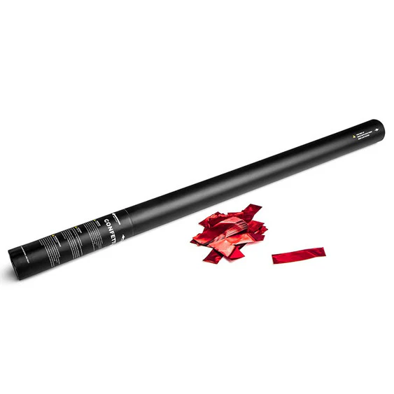 Magic FX Handheld Confetti | 80 cm, red metallic