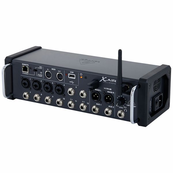 Behringer X-Air XR12 | digital audio mixer, 4 microphone in, 8 line in, 4 out