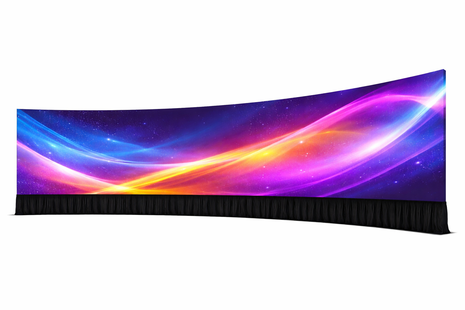 Av Drop | Curved Screen Kit 24m x 4.5m