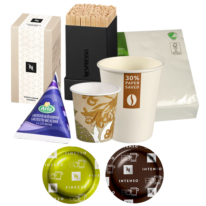 Coffee Kit Expendables | 100 Servings (2 flavours)