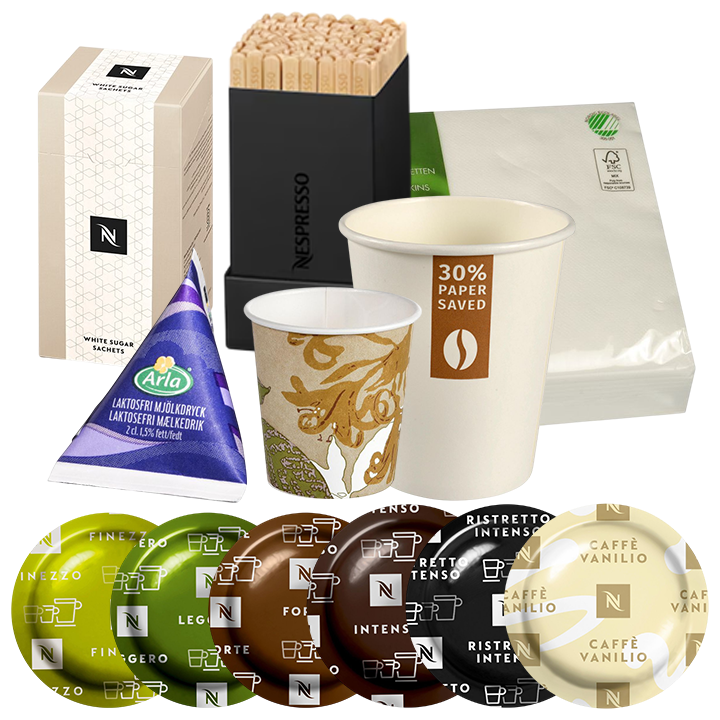 Coffee Kit Expendables | 300 Servings (6 flavours)