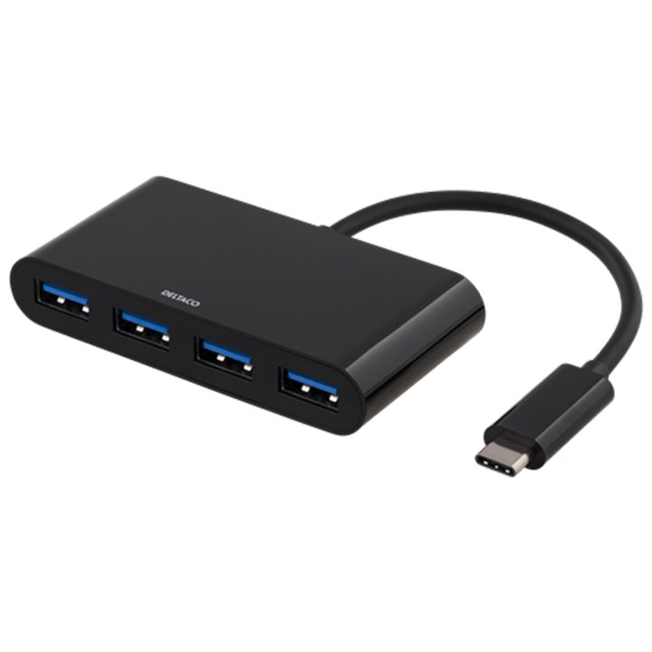 Deltaco | USBC-USBA HUB2 | Docking Station