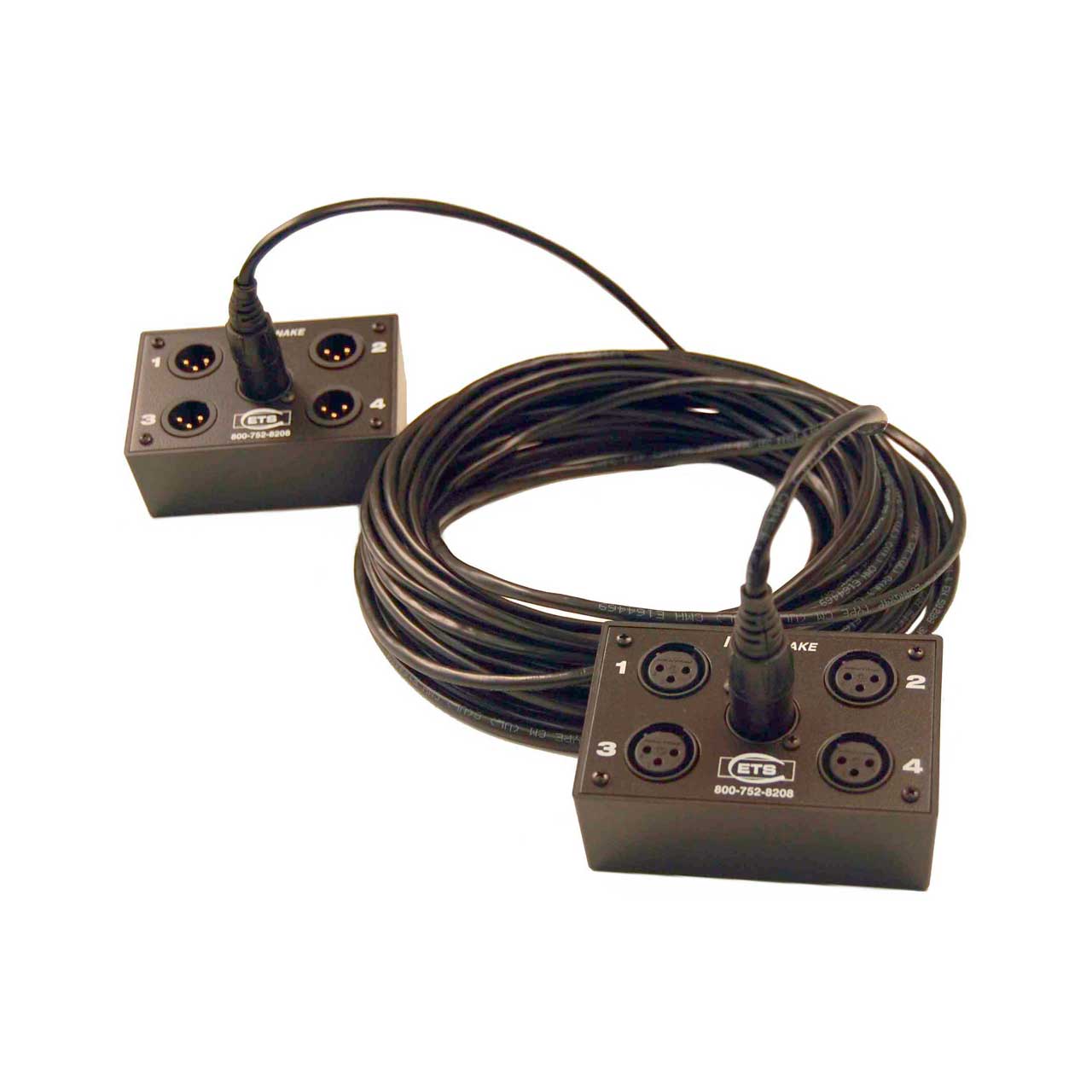 ETS InstaSnake | PA202M | 4 x XLR male to Cat5
