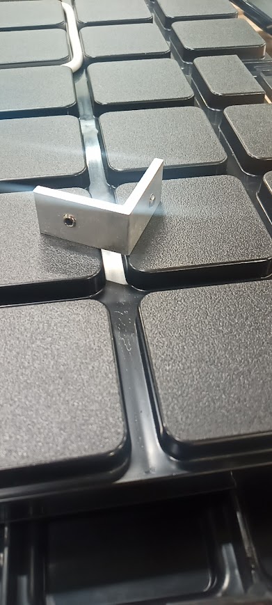 Stand-ON | Floor System | Alu edge connector Corner