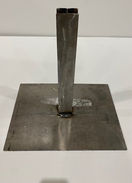 Exhibition wall 26mm U-beam | Support 2-way, low, square foot