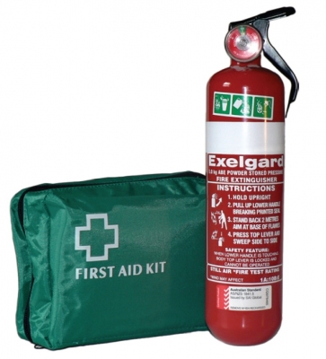 First aid Kit | includes fire-extinguisher