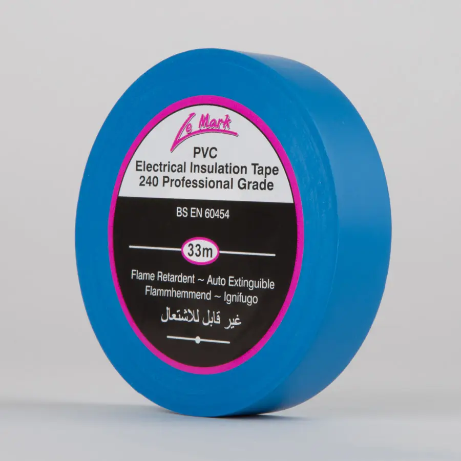 LeMark | Blue PVC Tape | 19 mm x 33 m