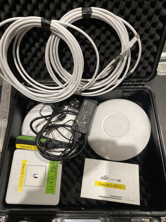 Ubiquiti Unifi Wifi Kit | (USG Router, 8-port switch, Access point)