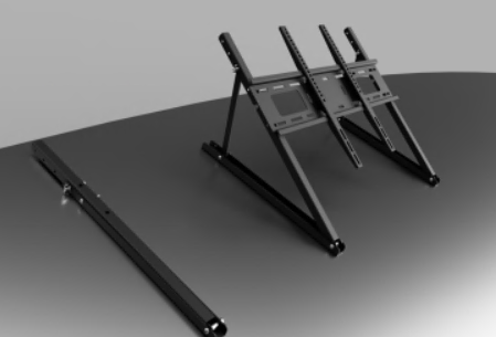 Stage Monitor Stand for 55" screen | Adjustable angle