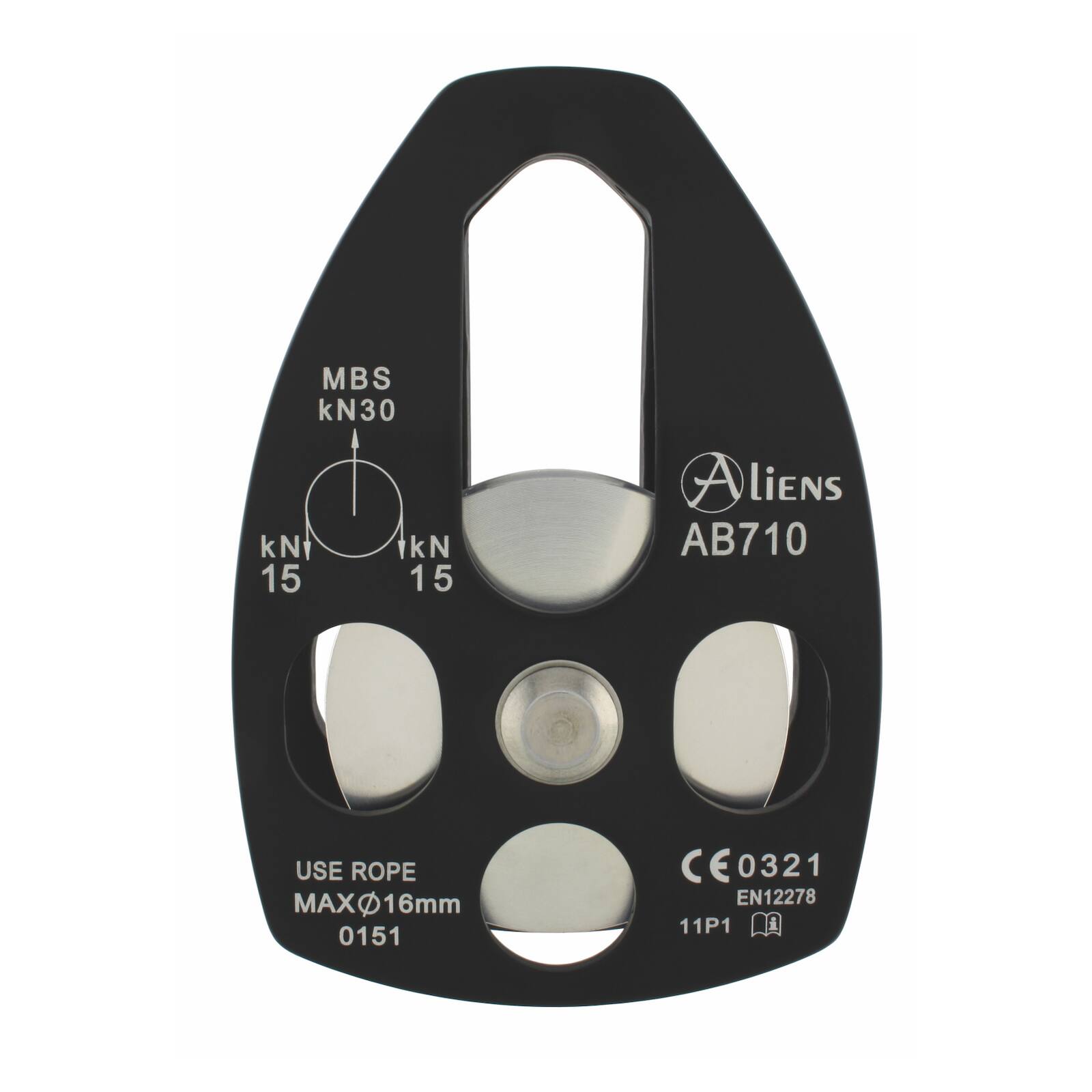 Petzl | Aliens Big Pulley | ONLY TO BE USED WITH ALIENS PULLEY