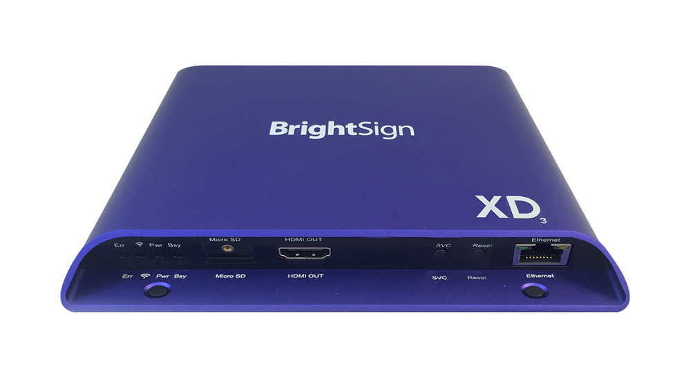 BrightSign XD233 | Digital Signage Mediaplayer