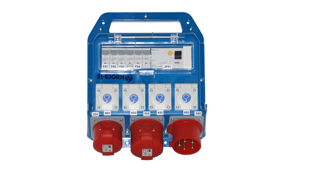 PDU | 32A | 1 x 32A out, 1 x 16A out, 4 x schuko out | plastic