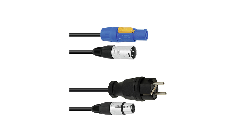 Combi Cable | Link | 1 x powercon, 1 xXLR 5 m