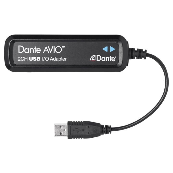 Dante | AVIO USB I/O Adapter 2x2 | 2 Channel