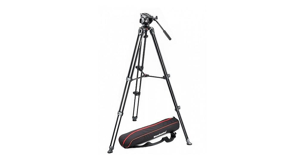 Manfrotto | MVH500A Fluid Head + MVT502AM Tripod