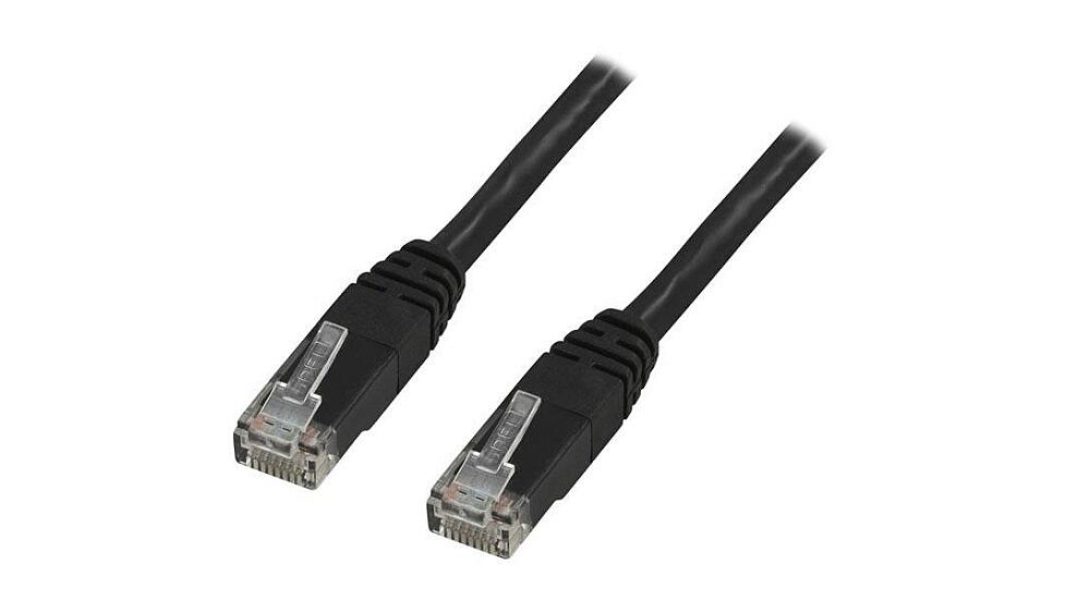 Cat6 Cable | 0.5m, black