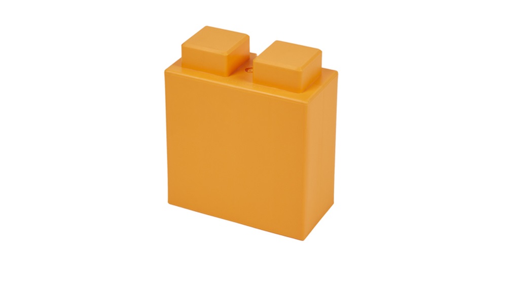 Everblock Quarter Size | orange