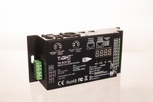 TiGHT Dim | DMX Controller | TD-5CH-8A