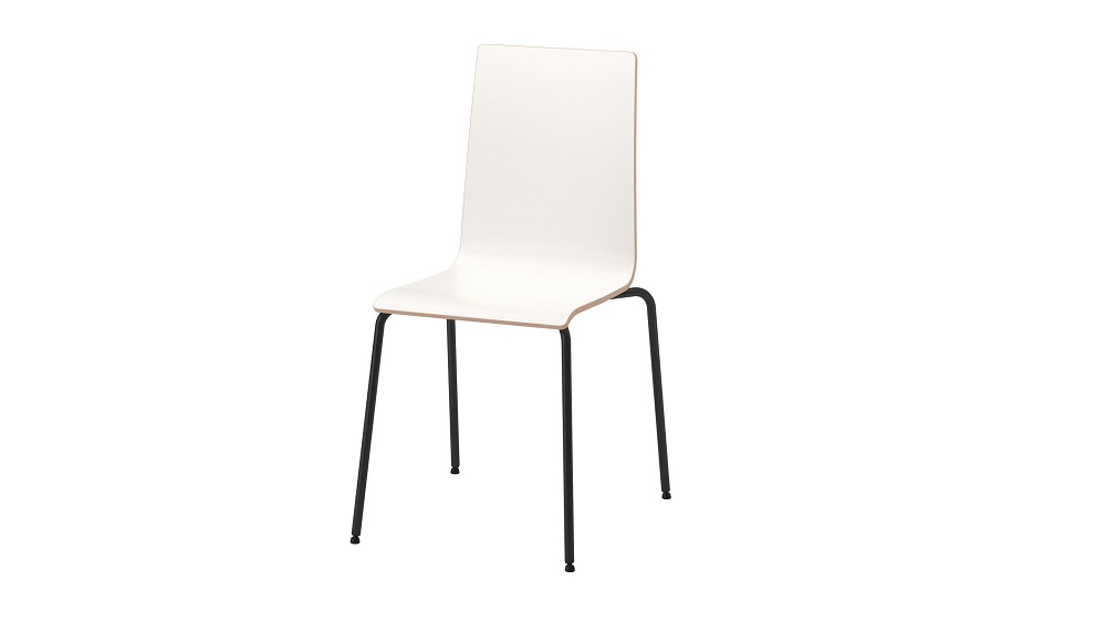 IKEA Martin Chair | white with black legs