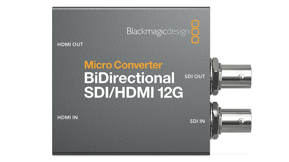 Blackmagic |  HDMI-SDI bi-directional converter  12G | inc PSU