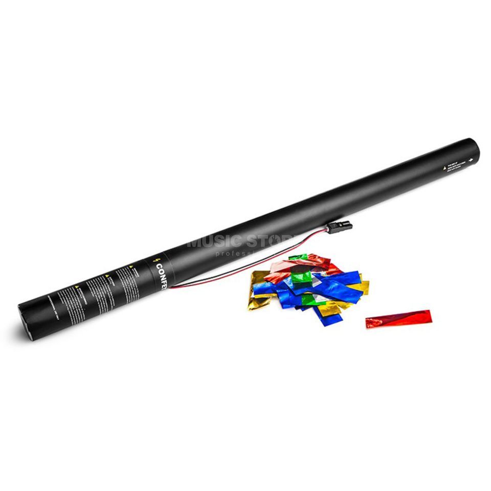 Magic FX Handheld Confetti | 80 cm, multicolour metallic