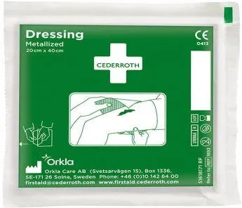 Cederroth | Metallized Dressing 20x40cm