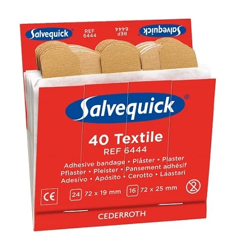 Cederroth | Salvequick Textile Plasters