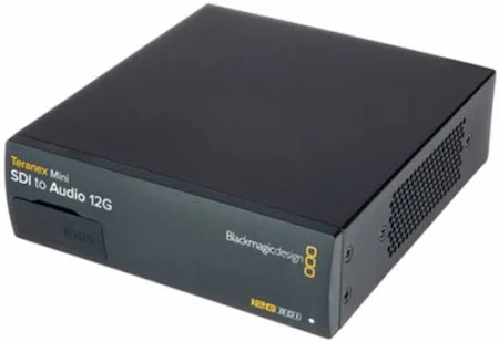 Blackmagic | Teranex Mini SDI 12G to Audio | SDI Audio De-embedder